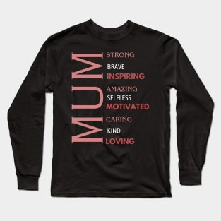 Mum Mothers Day Long Sleeve T-Shirt